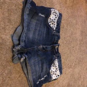 Jean shorts